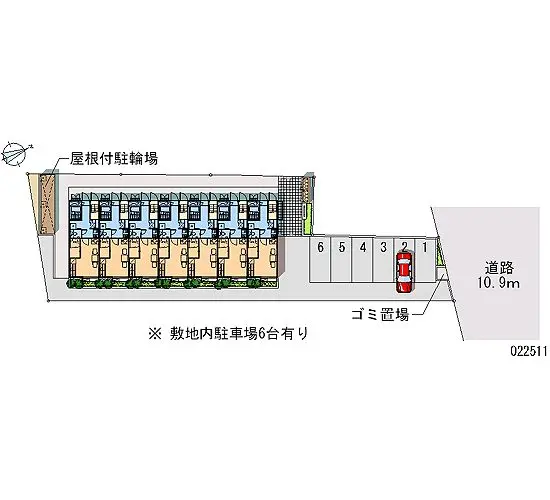 立川市上砂町 月極駐車場